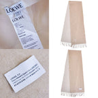 Loewe Scarf Shawl Wool Cashmere Anagram — view 6