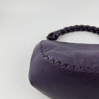 Bottega Veneta Handbag Purple Leather Vintage — view 6