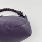 Bottega Veneta Handbag Purple Leather Vintage — view 9