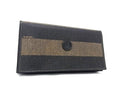 Fendi Wallet Pecan Black Brown Bifold