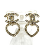 Chanel CC Logo Earrings