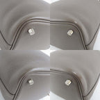 Hermes Picotin Lock PM 18 Etain Taurillon Clemence Silver Handbag — view 7