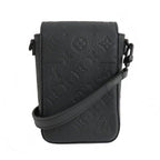 Louis Vuitton S Lock Vertical Wearable Wallet Shoulder Black — view 4