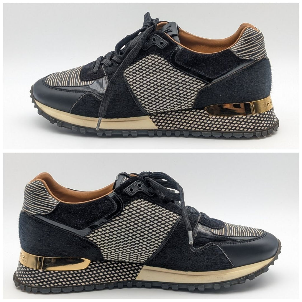 Louis Vuitton Run Away Line Epi Leather Calf Hair Sneakers — view 2