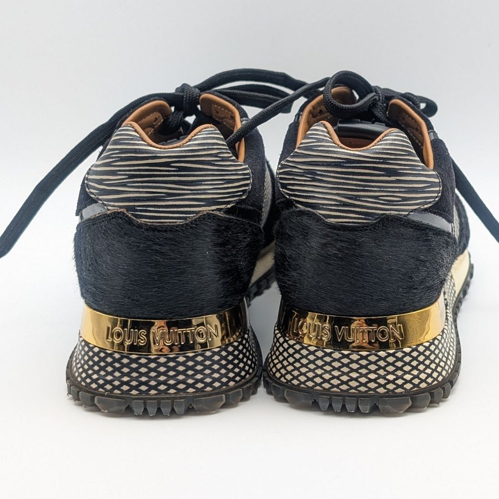 Louis Vuitton Run Away Line Epi Leather Calf Hair Sneakers — view 4