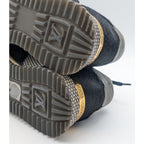 Louis Vuitton Run Away Line Epi Leather Calf Hair Sneakers — view 9