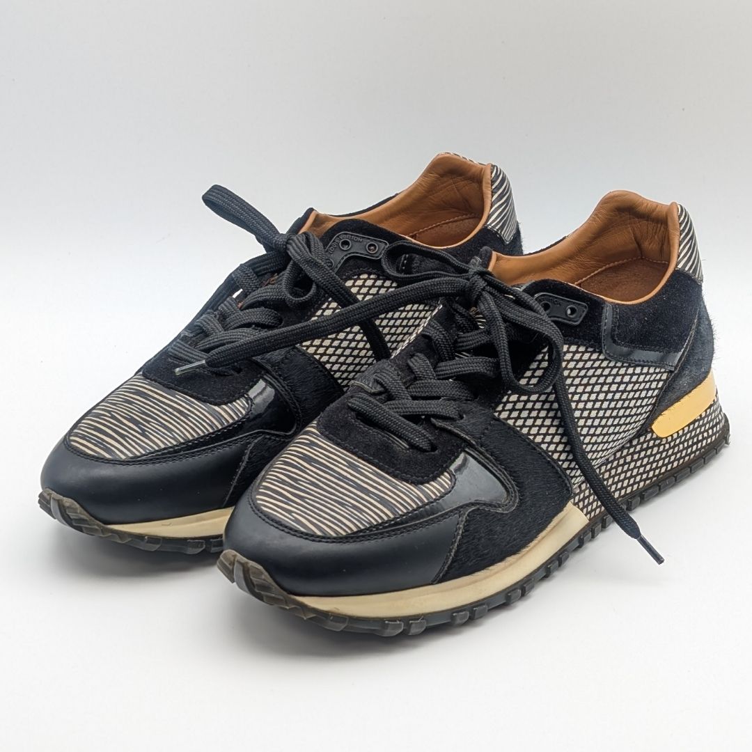 Louis Vuitton Run Away Line Epi Leather Calf Hair Sneakers