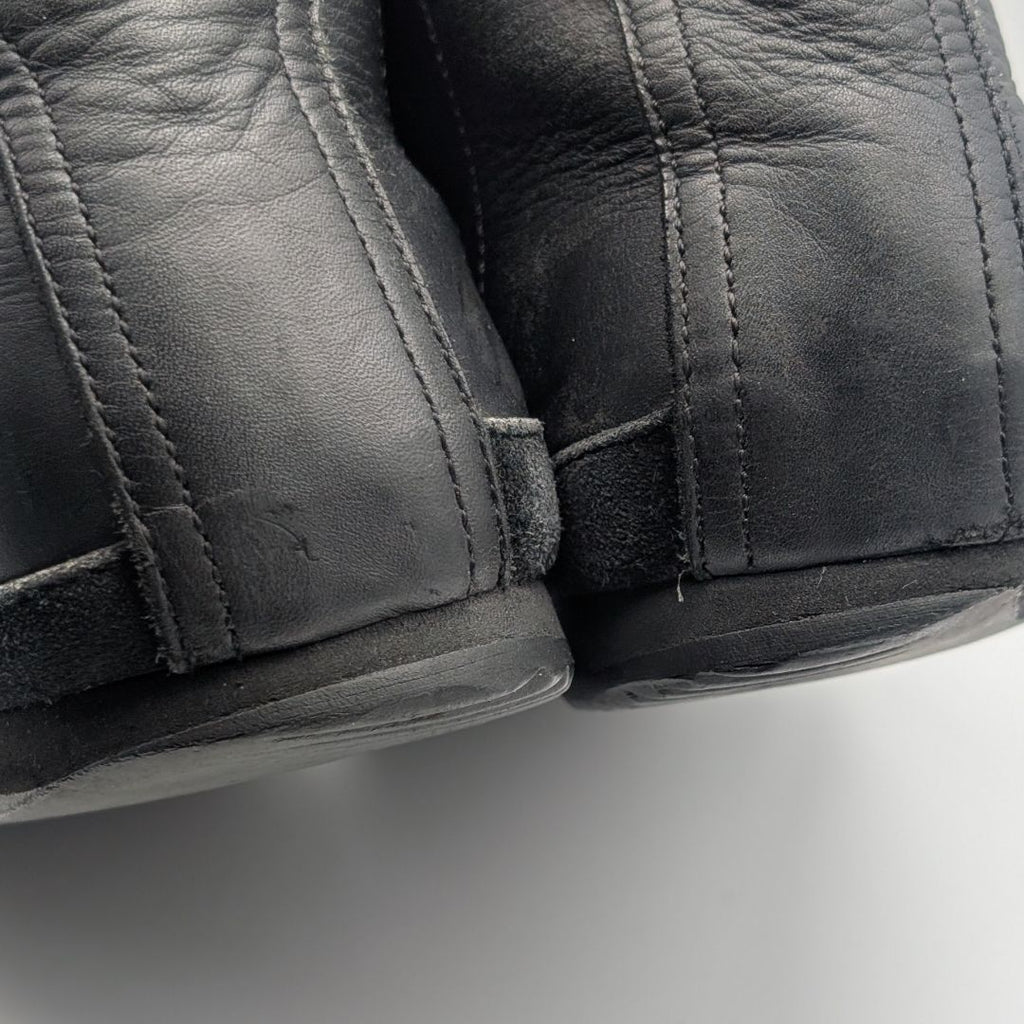 Hermes Quick Sneakers Suede Leather Black Shoes — view 8