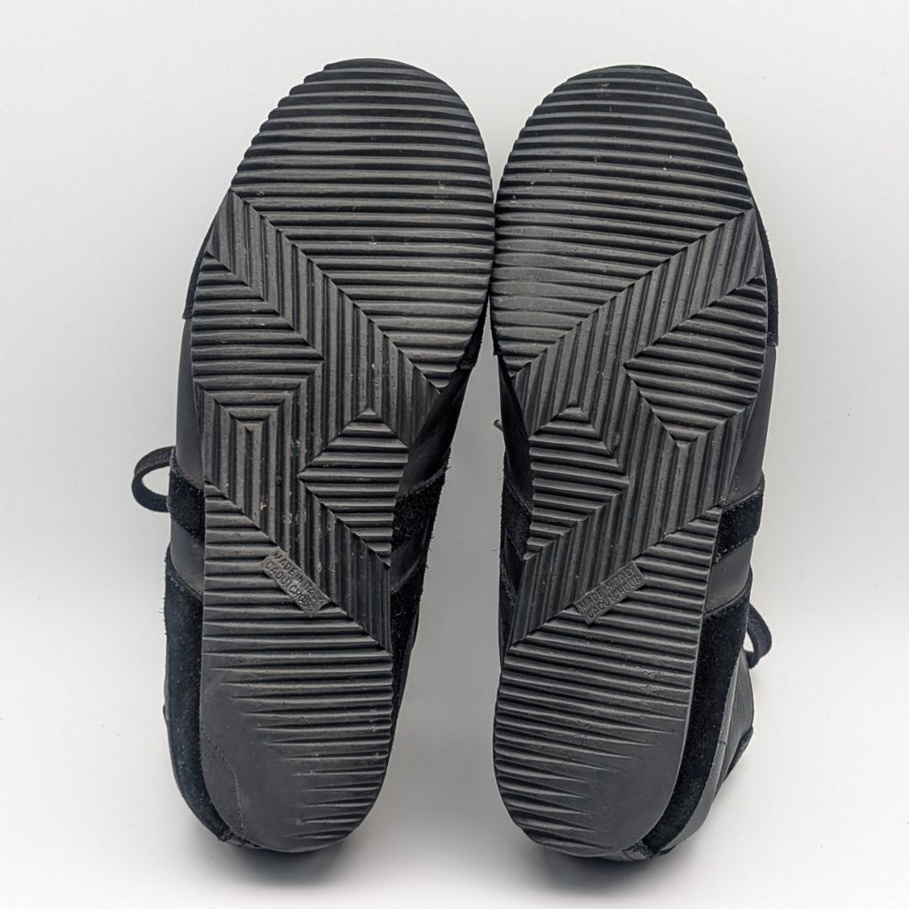 Hermes Quick Sneakers Suede Leather Black Shoes — view 6