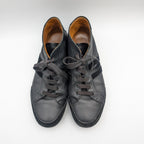 Hermes Quick Sneakers Suede Leather Black Shoes — view 5