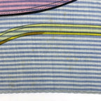 Hermes Carre 140 Cavalcadour Geant Shawl Cashmere Silk Blue Multicolor Scarf — view 4