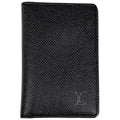 Louis Vuitton Organizer de Poche Card Case Taiga Ardoise