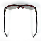 Louis Vuitton Logo Gradient Sunglasses Eyewear Acetate Bordeaux — view 3
