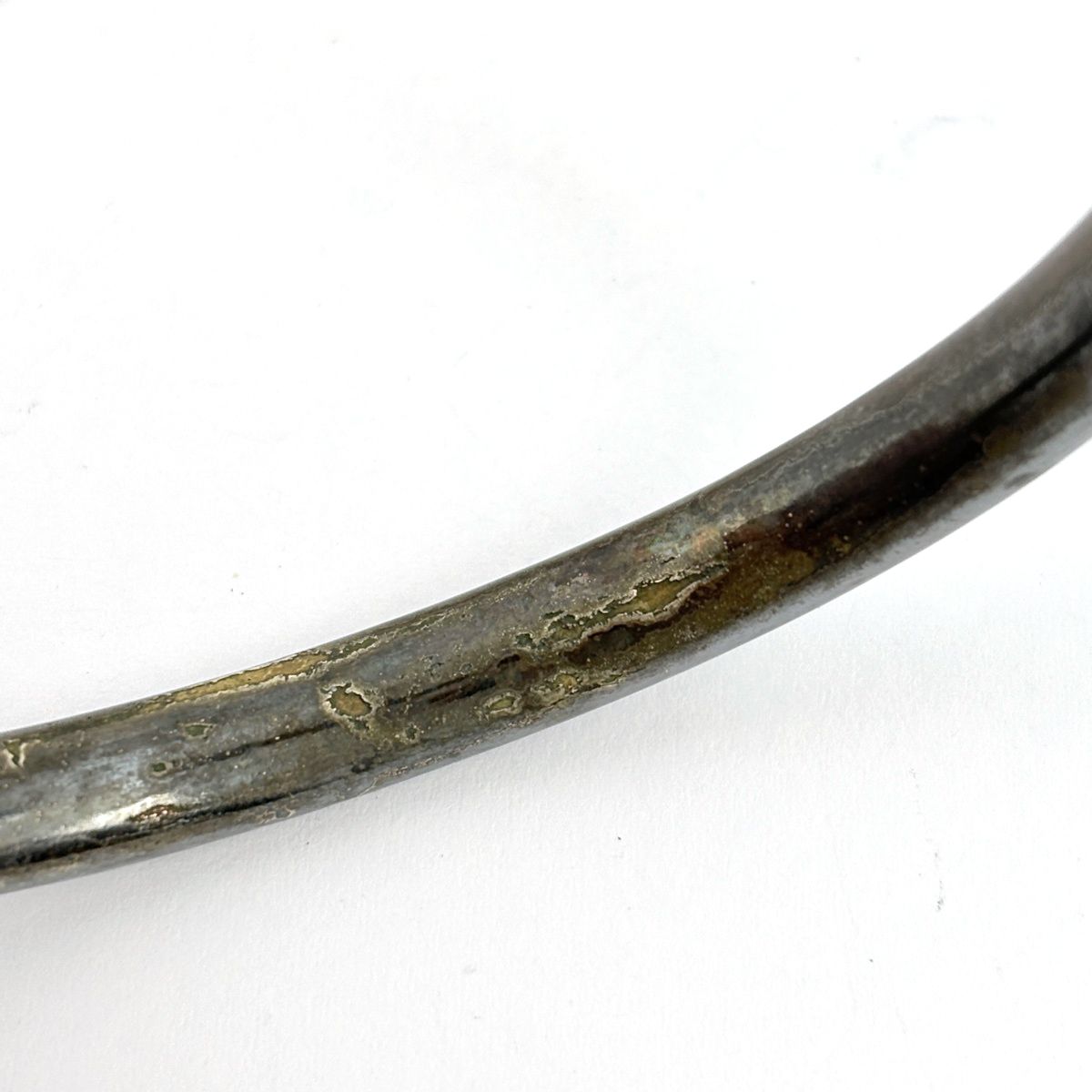 Hermes Chevalhos Bangle Horse Metal Silver Bracelet — view 4