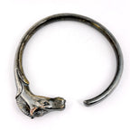 Hermes Chevalhos Bangle Horse Metal Silver Bracelet — view 2