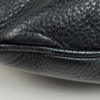 Loewe Logo Shoulder Bag Leather Black — view 3