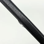 Loewe Logo Shoulder Bag Leather Black — view 5