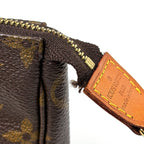 Louis Vuitton Pochette Makeup Cosmetics Pouch Monogram Brown — view 4