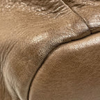 Prada Logo Handbag 2-Way Leather Brown — view 3