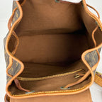 Louis Vuitton Montsouris MM Backpack Monogram Brown — view 8