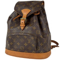 Louis Vuitton Montsouris MM Backpack Monogram Brown