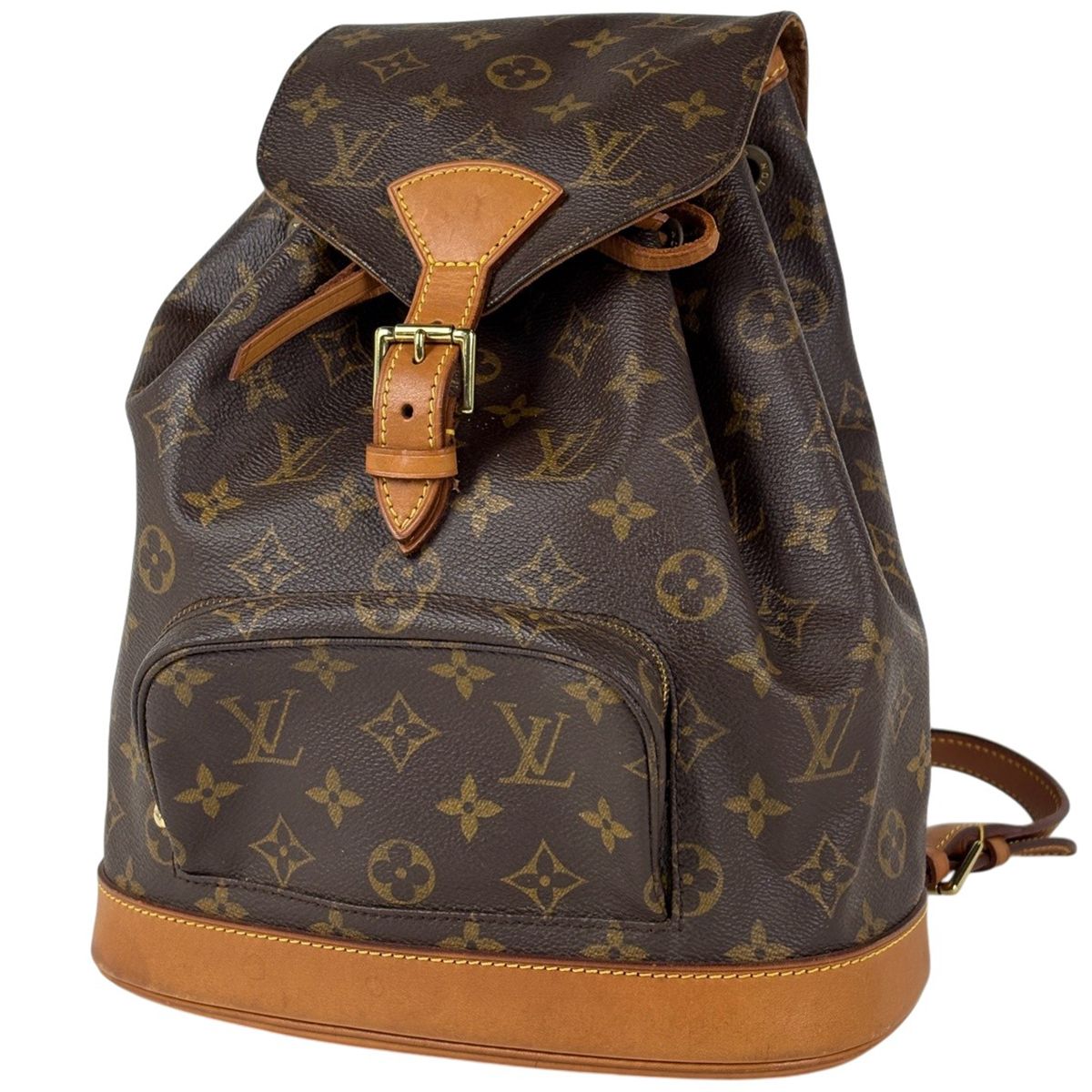 Louis Vuitton Montsouris MM Backpack Monogram Brown