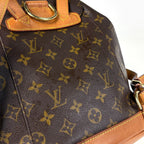 Louis Vuitton Montsouris MM Backpack Monogram Brown — view 5