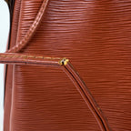 Louis Vuitton Petit Noe Shoulder Drawstring Bag Epi Kenya Brown — view 4