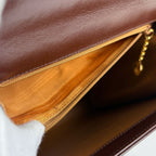 Gucci Ladylock Handbag 2-Way Leather Brown — view 7