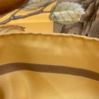 Hermes Carre 90 Casse Noisette Nutcracker Scarf Silk Yellow Multicolor — view 4