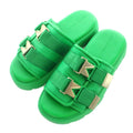 Bottega Veneta Flash Sandals Belt 43 Green