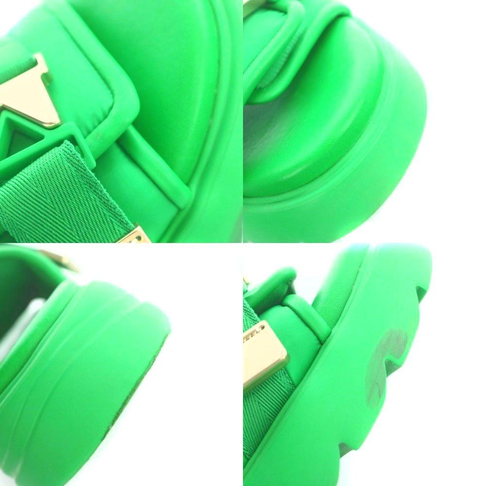 Bottega Veneta Flash Sandals Belt 43 Green — view 9