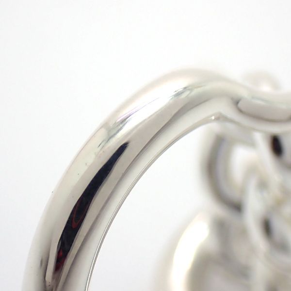 Hermes Croisette GM Ring 925 Sterling Silver 53 Chain and Paper Purchased in — view 7