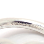 Hermes Croisette GM Ring 925 Sterling Silver 53 Chain and Paper Purchased in — view 8