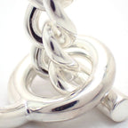 Hermes Croisette GM Ring 925 Sterling Silver 53 Chain and Paper Purchased in — view 6