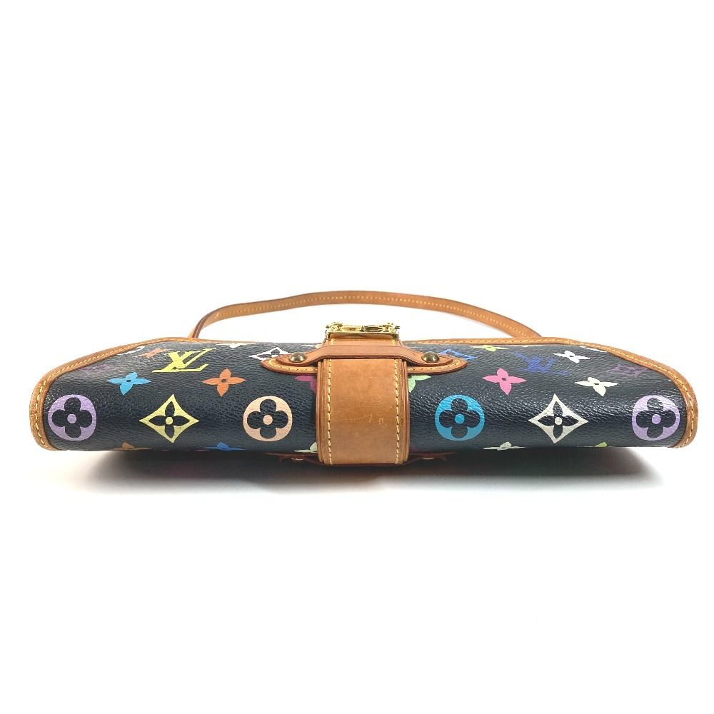 Louis Vuitton Shoulder Bag Charlie Monogram Multicolor Canvas Noir Black — view 5