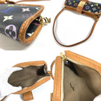 Louis Vuitton Shoulder Bag Charlie Monogram Multicolor Canvas Noir Black — view 7