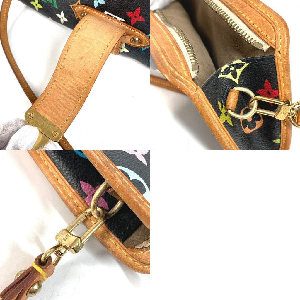 Louis Vuitton Shoulder Bag Charlie Monogram Multicolor Canvas Noir Black — view 9