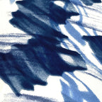 Louis Vuitton Scarf Logo Silk Blue — view 5