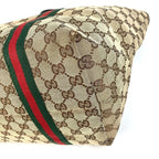 Gucci Shoulder Bag GG Logo Sherry Line Canvas Leather Beige — view 6