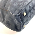 Chanel Shoulder Bag New Travel Line GM Leather Nylon Black — view 7