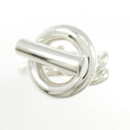 Hermes Croisette Ring Silver — view 2