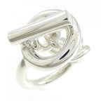 Hermes Croisette Ring Silver