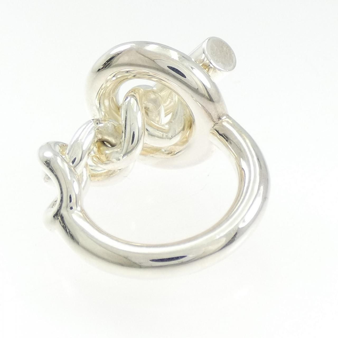 Hermes Croisette Ring Silver — view 3