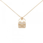 Hermes Constance Necklace Gold