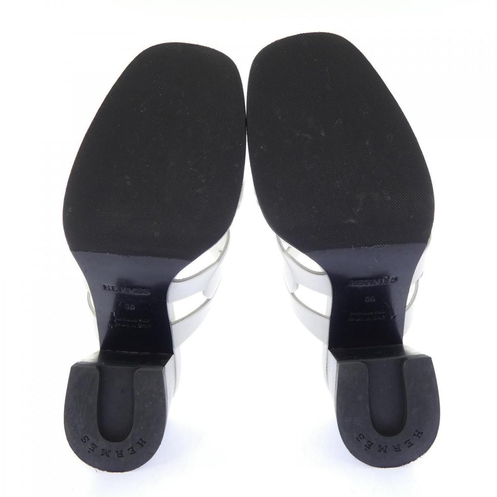 Hermes Gabby Chene Gourmet Trusade Sandals — view 4