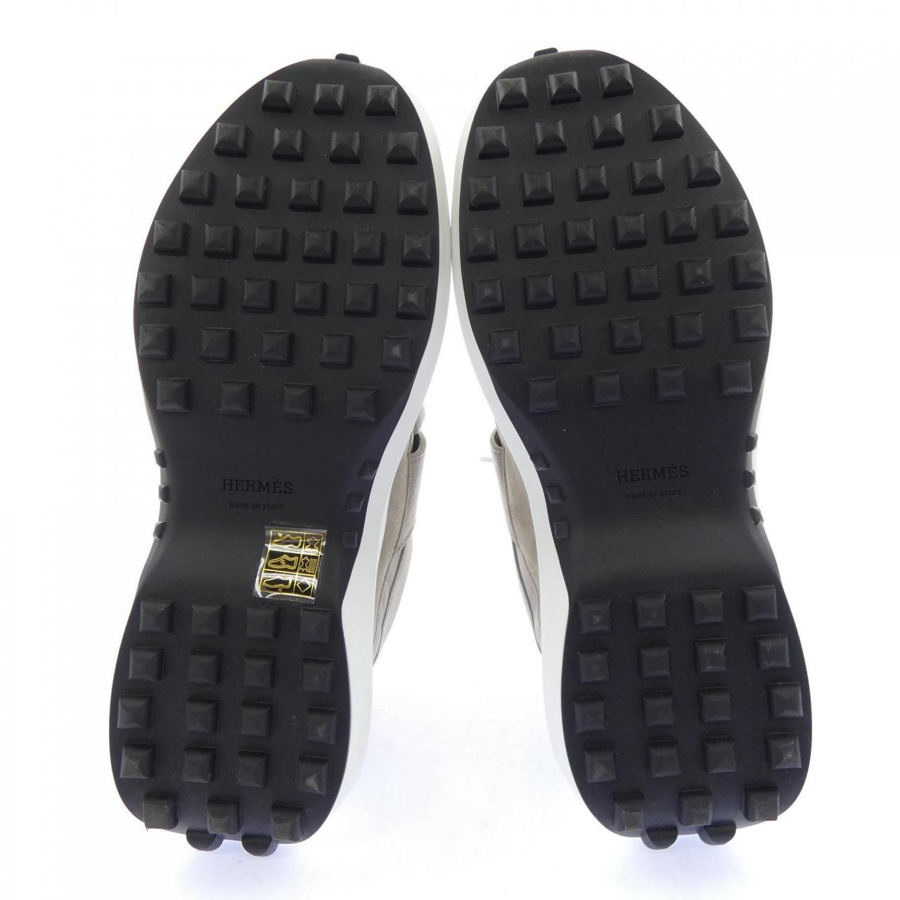 Hermes Loop Sneakers Gray — view 4