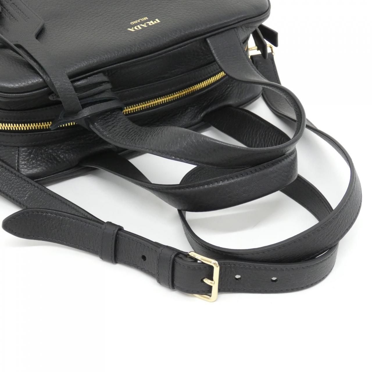 Prada Boston Bag Travel Bags Gold — view 6