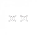 Gucci Icon Earrings White Gold