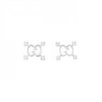 Gucci Icon Earrings White Gold